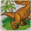 swieczka na tort tyranozaur dinosaurs world dekora 7 5 cm