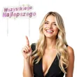 swieczka na tort wszystkiego najlepszego rozowa partypal