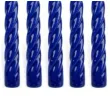 swieczka spiralna stozkowa granatowa ravi 10 szt
