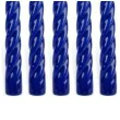 swieczka spiralna stozkowa granatowa ravi 10 szt