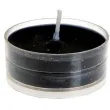swieczka tealight czarna santex 4 szt
