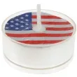swieczka usa tealight biala santex 4 szt
