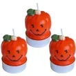 swieczka usmiechniete dynie amscan 5 5 cm 3 szt