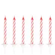 swieczki classic paski czerwone amscan 6 3 cm 24 szt