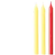 swieczki dlugie mix amscan 12 cm
