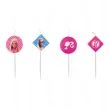 swieczki na tort barbie sparkle amscan 4 szt