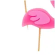 swieczki na tort flamingi i tukany givi 4 szt