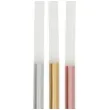 swieczki na tort glamour metalic mix folat 10 cm 24 szt