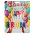 swieczki na tort happy birthday literki 13 szt