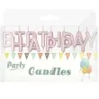 swieczki na tort happy birthday rozowe zlote partypal 7 cm