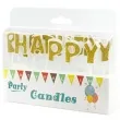 swieczki na tort happy birthday zlote partypal
