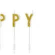 swieczki na tort happy birthday zloty 2 5cm 1 op 13 szt