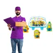 swieczki na tort minionki happy birthday amscan 4 szt