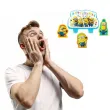 swieczki na tort minionki happy birthday amscan 4 szt