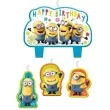 swieczki na tort minionki happy birthday amscan 4 szt
