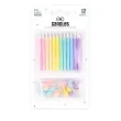 swieczki na tort pastel mix partypal 12 szt