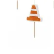 swieczki na tort pojazdy budowlane partydeco 4 5 cm 5 szt
