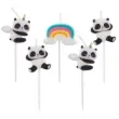 swieczki pikery pandy godan 7 cm 5 szt