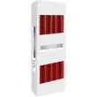 swieczki stozkowe classic bordowe bispol 10 szt