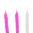 swieczki tortowe classic proste mix rozowy godan 6 cm 24 szt