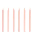 swieczki urodzinowe na tort dekoracja na urodziny rozowe pastelowe 14 cm 12 szt