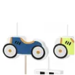 swieczki urodzinowe samochody wyscigowe mix partydeco 3 cm 5 szt
