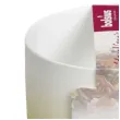 swiecznik ceramic tealight bialo bezowy bolsius 75 70 mm