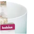 swiecznik ceramic tealight bialo niebieski bolsius 75 70 mm