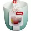 swiecznik ceramic tealight bialo zielony bolsius 75 70 mm