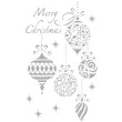 szablon dekoracyjny boze narodzenie merry christmas bombki aliga 17x26 cm