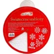 szablon dekoracyjny sniezynki snow boze narodzenie aliga 25x25 cm