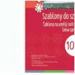 szablony dekoracyjne swiateczne wzory ze swieczka arpex 15x20 cm 10 szt