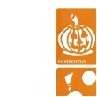 szablony do twarzy halloween dynia szkielet wiedzma duch pomaranczowy snazaroo 6 szt