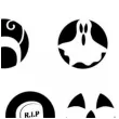 szablony do wykrawania dynia halloween arpex 10 szt