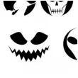 szablony do wykrawania dynia halloween arpex 10 szt