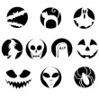 szablony do wykrawania dynia halloween arpex 10 szt