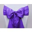 szarfa na krzeslo elegant fioletowa 10 szt