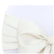 szarfa na krzeslo elegant kremowa 10 szt