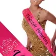 szarfa wieczor panienski hen night rozowa