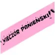 szarfa wieczor panienski rozowa partypal