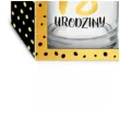 szklanka 18 urodziny z podkladka bgtech 270 ml