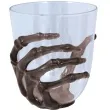 szklanka dlon szkieleta halloween czarny guirca 19 5 cm