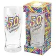 szklanka do piwa 50 urodziny z nadrukiem bgtech 500 ml