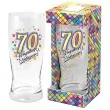 szklanka do piwa 70 urodziny z nadrukiem bgtech 500 ml
