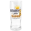 szklanka do piwa dziadku jestes super z nadrukiem bgtech 500 ml