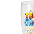 szklanka do piwa test 50 latka z nadrukiem bgtech 1500 ml