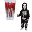 szklanka zakrwawiona halloween guirca 15 cm