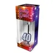 szklanka zarowka urodziny 40 bgtech 400ml