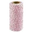 sznurek bakers twine rozowy 50 m