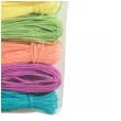 sznurek rafia kolory teczowe mix aliga 9 m 6 szt